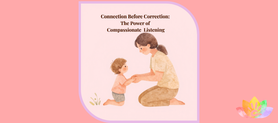 Connection Before Correction: The Power of Compassionate Listening